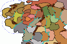 Partial Tolkien Map
